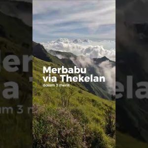 Cuma 3 menit sampe puncak.Merbabu virtual hiking, April 2025 #jaligoeshiking #salamenteng #hikesafe