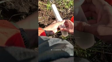 Tutorial BAB di gunung #pendaki #hikesafe #jaligoeshiking