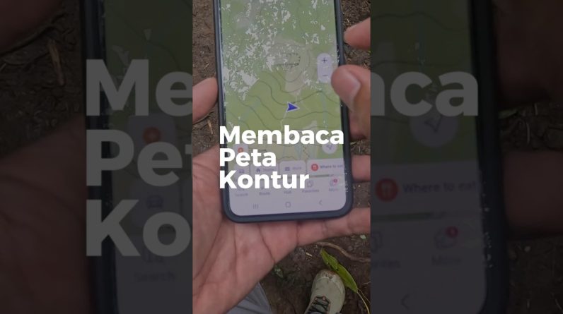 Peta offline menggunakan aplikasi maps.me #hikesafe #sahabatgunung #jaligoeshiking